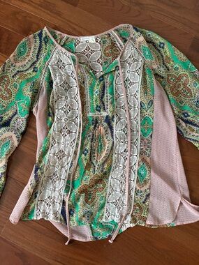 Anthropologie sheer top